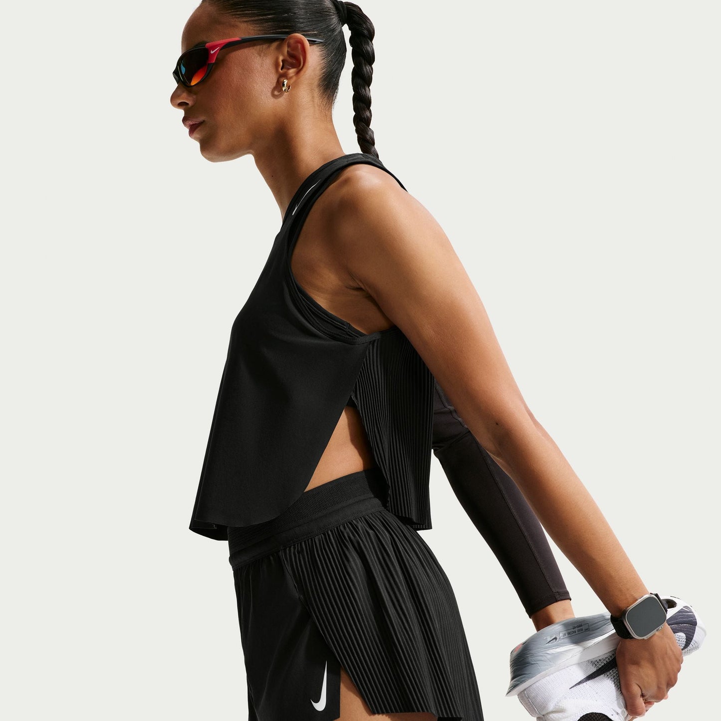 Dri-FIT ADV Cropped Running Tank Top - Women's