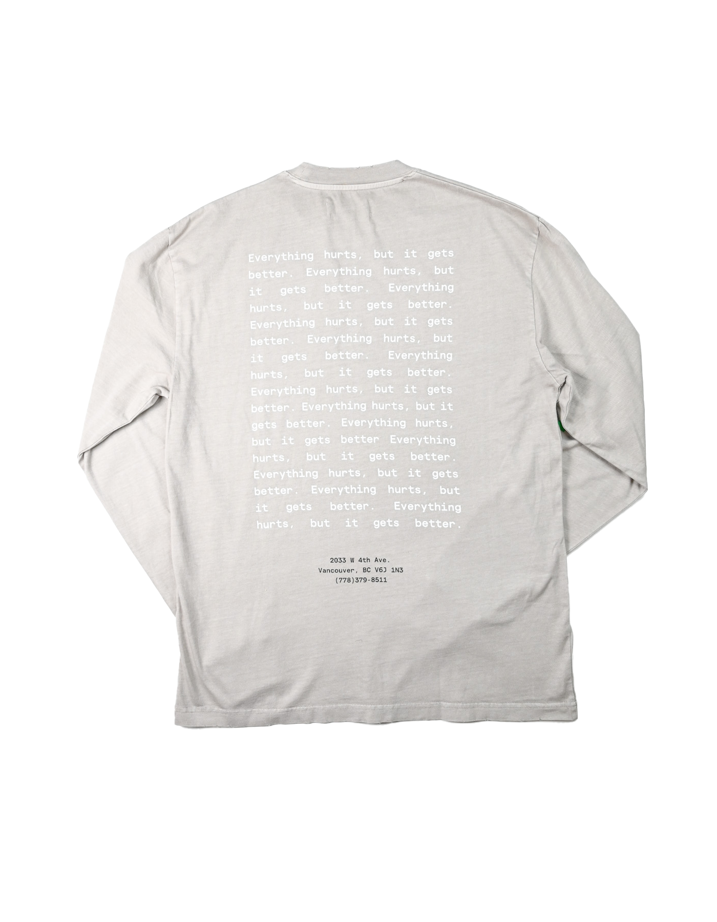 Everything Hurts Relaxed Longsleeve - Unisex