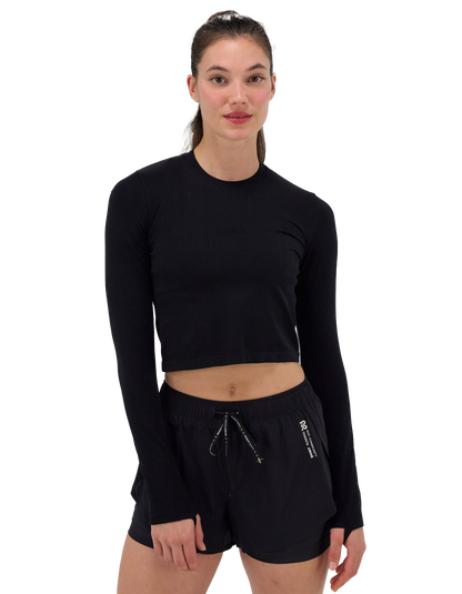Mercury Seamless™ Crop Long-Sleeve Shirt - Women's