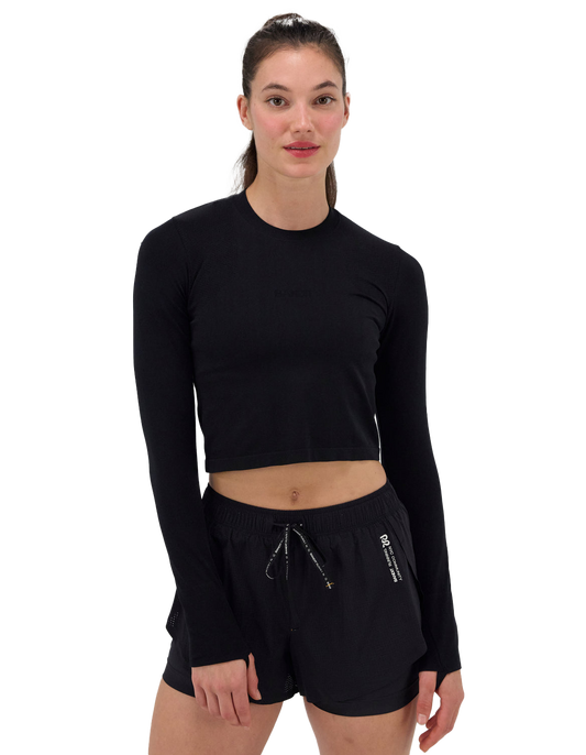 Mercury Seamless™ Crop Long-Sleeve Shirt - Women's