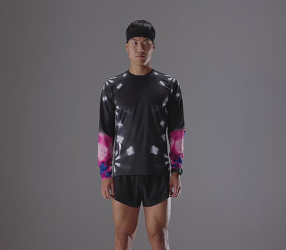 Long Sleeve Printed Tech T - Men's